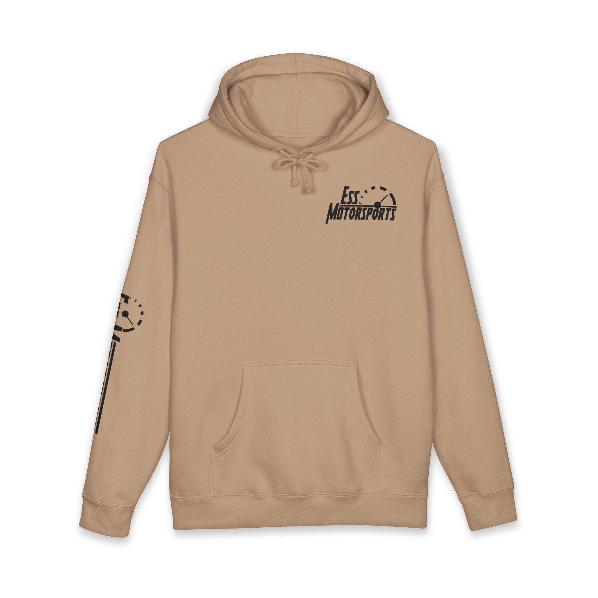 Ess Motorsports Logo Hoodie — Vintage Racing Pullover for Car Enthusiasts