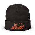 Motorsports Embroidered Knit Beanie — ESS Racing Logo Winter Hat